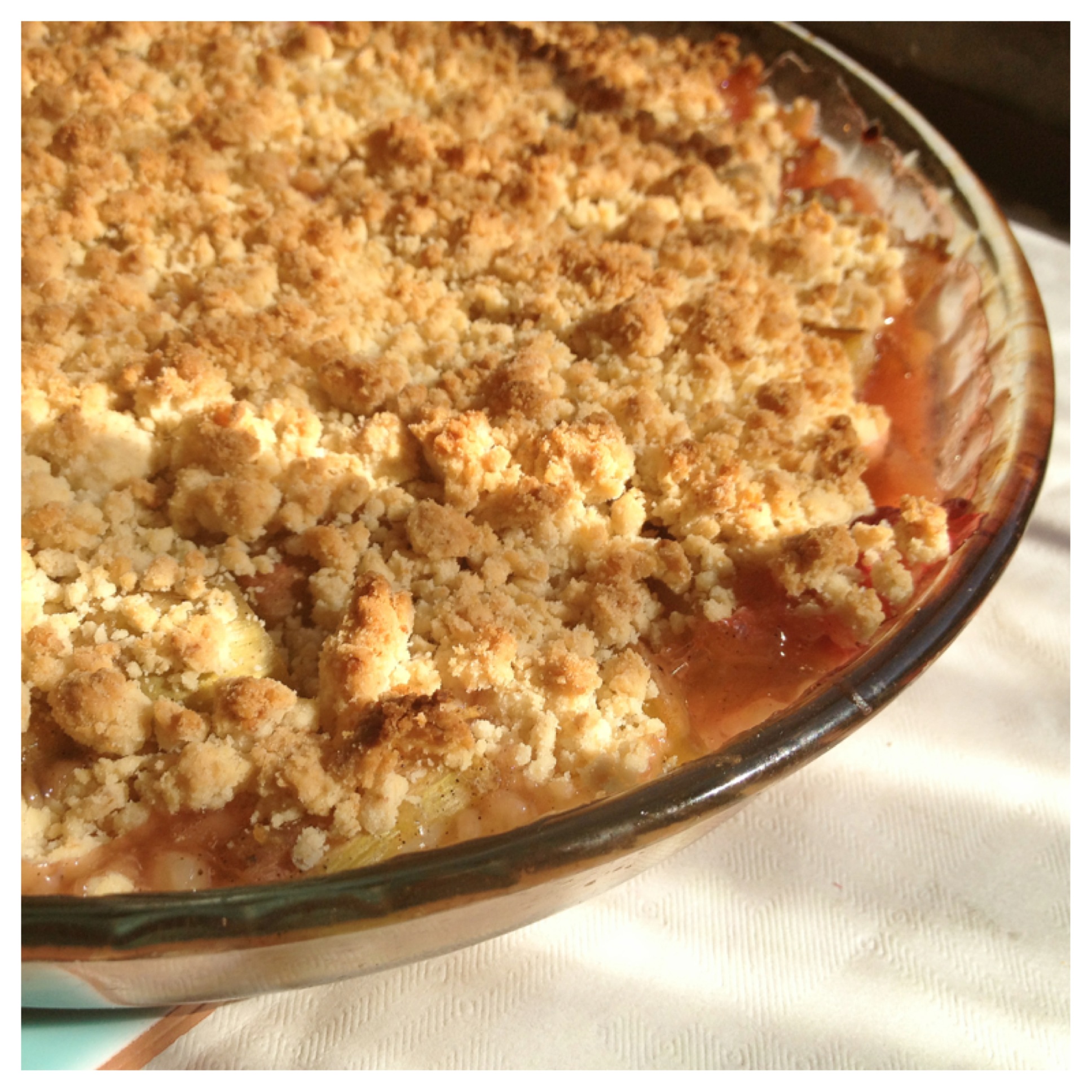 Rabarberpaj (gluten, mjölk och sockerfri) Nilla's Kitchen