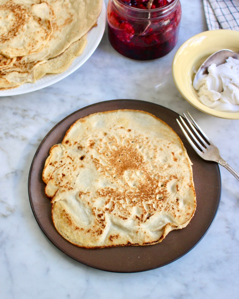 Tunna pannkakor med havregryn Nilla's Kitchen